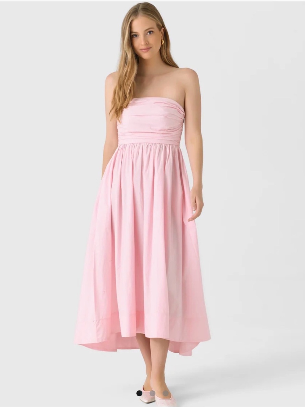 Xirena Clea Dress in Glossy Pink NWT Size Small